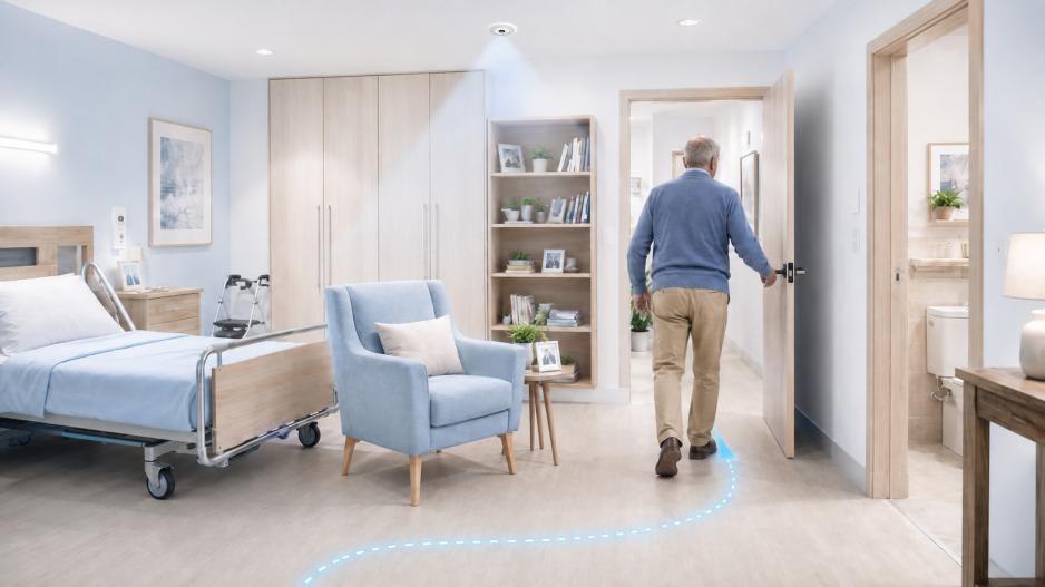 NurseAssist Smart Sensor: movement and room events
